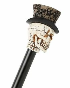 Top Hat Skeleton Staff -Spook & Style Shop 01403518 c
