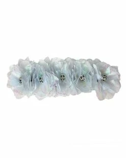 Holographic Skeleton Flower Crown