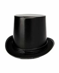 Vampire Faux Leather Top Hat -Spook & Style Shop 01404029 c