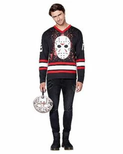 Jason Voorhees Hockey Jersey - Friday The 13th -Spook & Style Shop 01405588 c