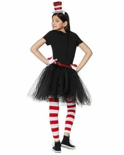 Kids Cat In The Hat Dress Costume - Dr. Seuss -Spook & Style Shop 01406982 c