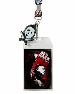Michael Myers Lanyard - Halloween -Spook & Style Shop 01407337 c