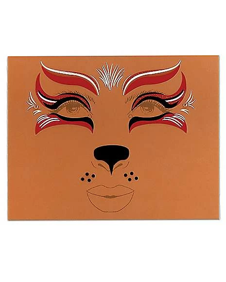 Fox Face Decal 1 Fox Face Decal