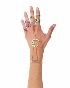 Fortune Teller Bracelet And Rings Set