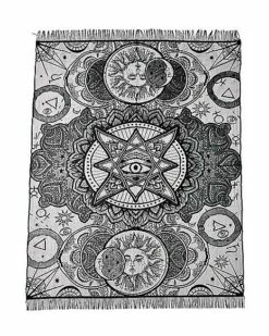 7 Ft Tarot Celestial Tablecloth