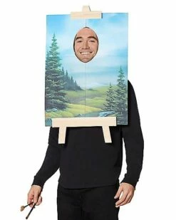 Adult Bob Ross Painting Costume - Firefly -Spook & Style Shop 01417989 b