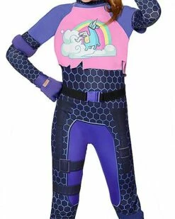 Girls Brite Bomber Costume - Fortnite -Spook & Style Shop 01418292 c