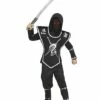 Kids Light-Up Eyes Ninja Costume