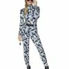 Adult Snow Camo Military Catsuit Costume