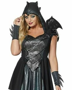 Adult Dragon Dress Costume -Spook & Style Shop 01426451 c