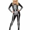 Adult Skeleton Catsuit