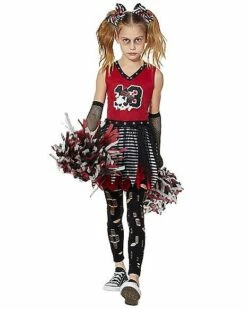 Kids Zombie Cheerleader Costume