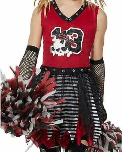 Kids Zombie Cheerleader Costume -Spook & Style Shop 01430651 c