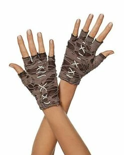 Tattered Witch Doctor Gloves