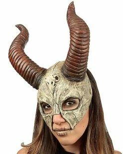 Voodoo Horn Half Mask -Spook & Style Shop 01433622 c