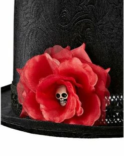 Sugar Skull Top Hat -Spook & Style Shop 01433754 e