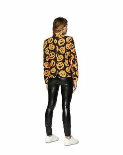 Adult Women's Pumpkin Jacket -Spook & Style Shop 01434513 c