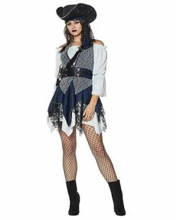 Adult Castaway Beauty Pirate Costume - The Signature Collection -Spook & Style Shop 01434786 c