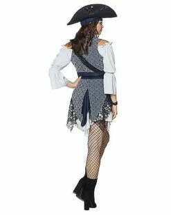 Adult Castaway Beauty Pirate Costume - The Signature Collection -Spook & Style Shop 01434786 d