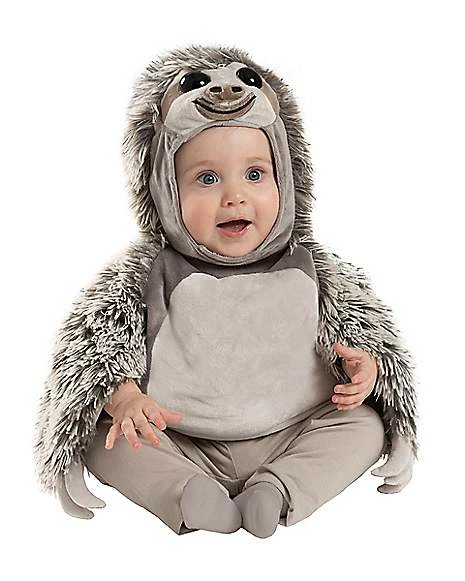 Baby Faux Fur Sloth Costume 1 Baby Faux Fur Sloth Costume