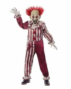 Kids Creepy Clown Costume