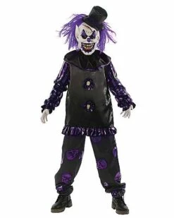 Kids Big Top Terror Clown Costume