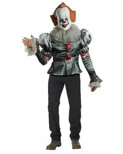 Adult Pennywise Costume Deluxe - It