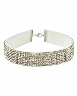 Rhinestone Choker Necklace