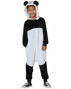 Kids Panda One-Piece Costume