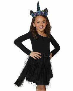 Kids Faux Fur Light-Up Unicorn Costume Kit -Spook & Style Shop 01446905 c