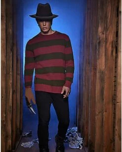 Freddy Krueger Sweater - A Nightmare On Elm Street -Spook & Style Shop 01448679 d