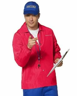 Adult Sports Coach Costume -Spook & Style Shop 01451871 c