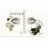 Steampunk Gear Face Decal Deluxe