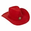 Red Western Cowboy Hat