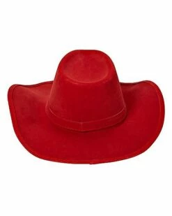 Red Western Cowboy Hat -Spook & Style Shop 01452903 c