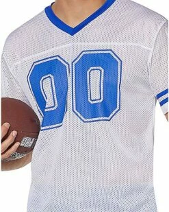 White Football Jersey -Spook & Style Shop 01454941 c