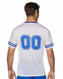 White Football Jersey -Spook & Style Shop 01454958 b