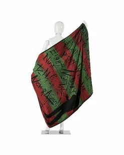 Freddy Krueger Fleece Blanket – Nightmare On Elm Street -Spook & Style Shop 01455583 b