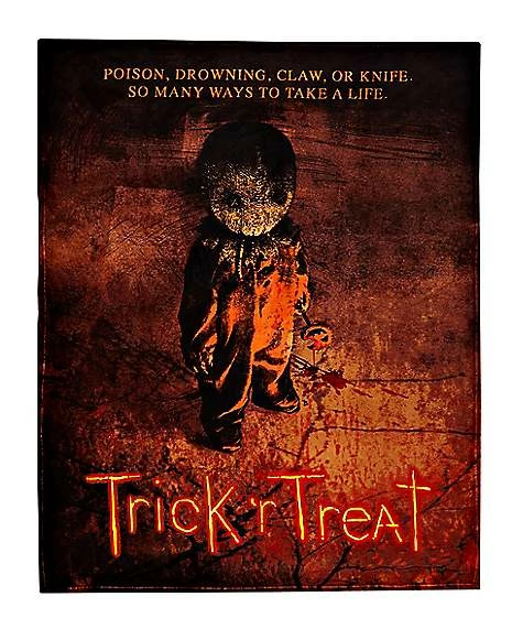 Sam Fleece Blanket - Trick 'r Treat 1 Sam Fleece Blanket - Trick 'r Treat