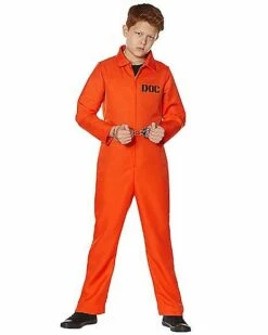 Kids Escaped Convict Costume
