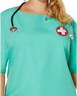 Adult ER Surgeon Plus Size Costume -Spook & Style Shop 01463249 f