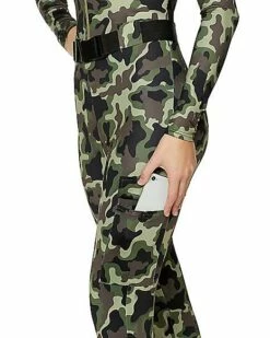 Adult Camo Catsuit Costume -Spook & Style Shop 01464775 d