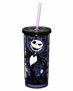 Jack Skellington Cup With Straw 20 Oz. - The Nightmare Before Christma