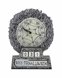 Wood Block X-Mas And Halloween Countdown - The Nightmare Before Christ