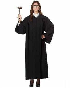 Adult Judge Robe Costume -Spook & Style Shop 01469659 c