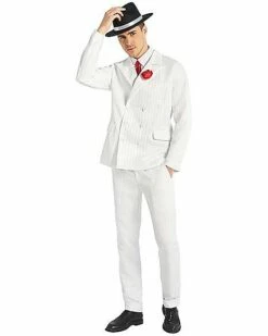 Adult White '20s Mobster Suit