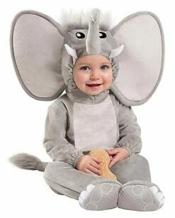 Baby Faux Fur Lil’ Elephant Costume