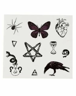 Gothic Temporary Tattoos -Spook & Style Shop 01473990 c