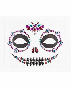 Sugar Skull Face Decal -Spook & Style Shop 01474741 c