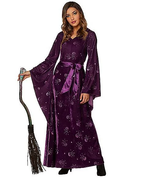 Adult Velvet Celestial Robe 1 Adult Velvet Celestial Robe